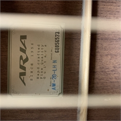 An acoustic Aria guitar, model no AW-20- LH N, together with a 3/4 acoustic Herald guitar, model MG104N. (2). 
