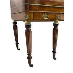 James Rigg, London -early 19th century mahogany and maple square piano c1817, with a 68 key compass (A-C) original hammers, jacks and felt, satinwood interior with ebony and ivory keys, the fretwork interior back inscribed 'James Rigg, 3 Providence Row, Finsbury Square, London', decorated with twist gilt metal edging, fitted with three drawers, on Gillows design turned and reeded supports with brass cups and castors.

This item has been registered for sale under Section 10 of the APHA Ivory Act