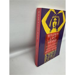 Four reference books, comprising Eric Gill Engravings, Saucy Ladies, Wilde's Last Stand and Camp  
