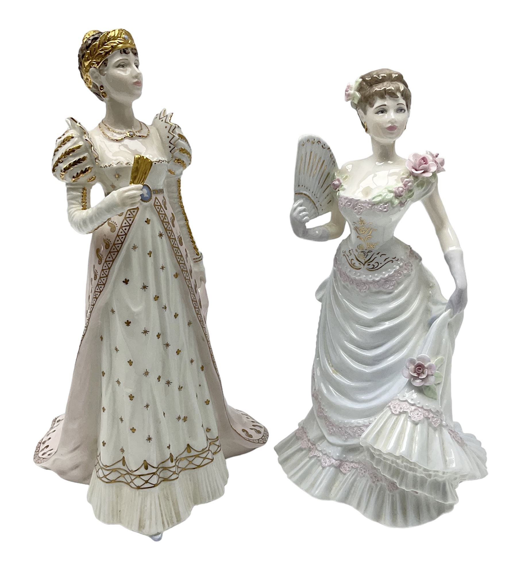 Coalport Femmes Fatales limited edition figures | Antiques