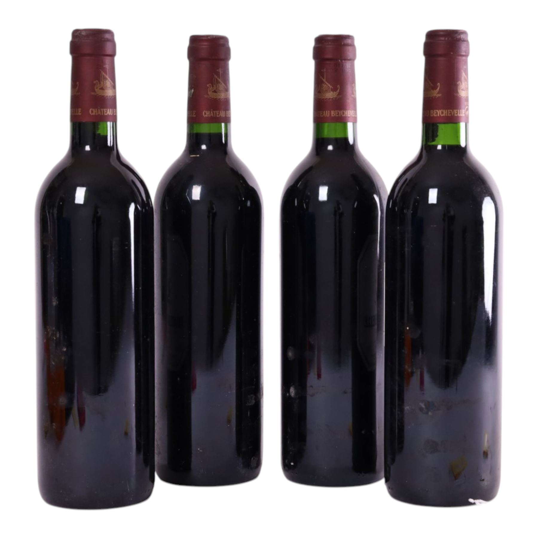 Chateau Beychevelle, 1999 Saint-Julien, four bottles 