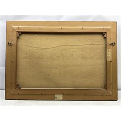 Sidney Eastlake (British 19th/20th century): 'Sand Dunes and Breakers', oil on canvas signed, titled on label verso 60cm x 90cm 
Provenance: with Stacy-Marks Ltd, label verso