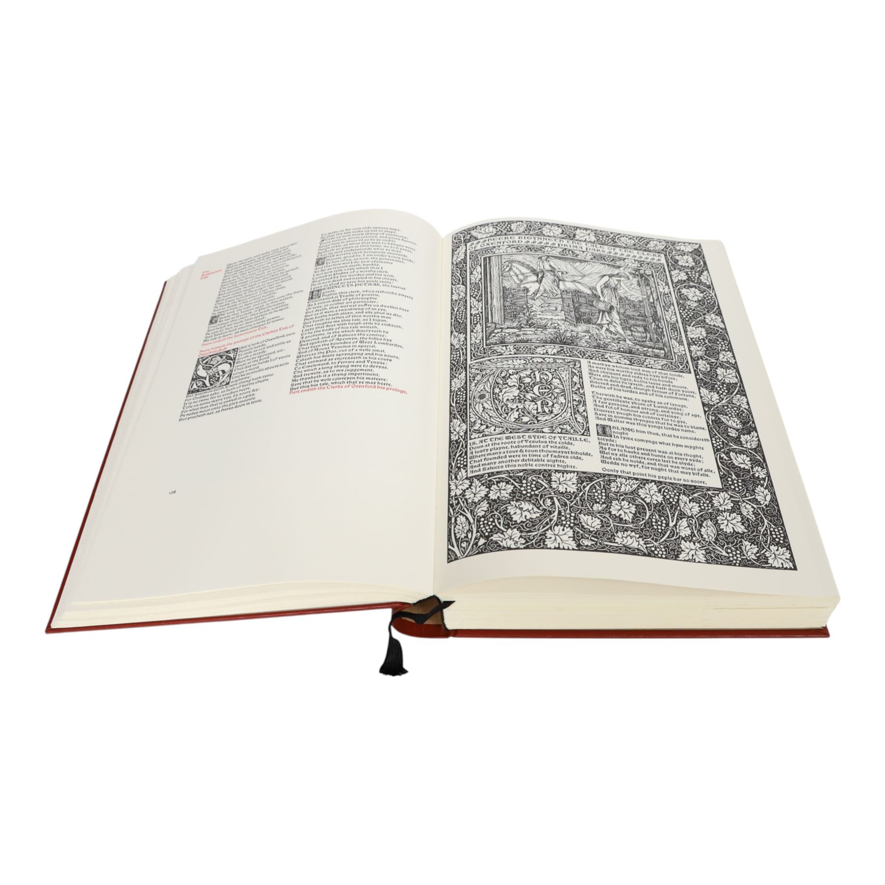 William Peterson: The Works of Geoffrey Chaucer, The Kelmscott Chaucer, Folio Society hardback in slipcase