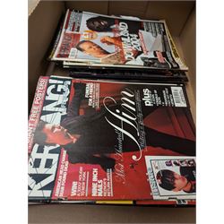 Thirty four early 2000s Kerrang magazines 