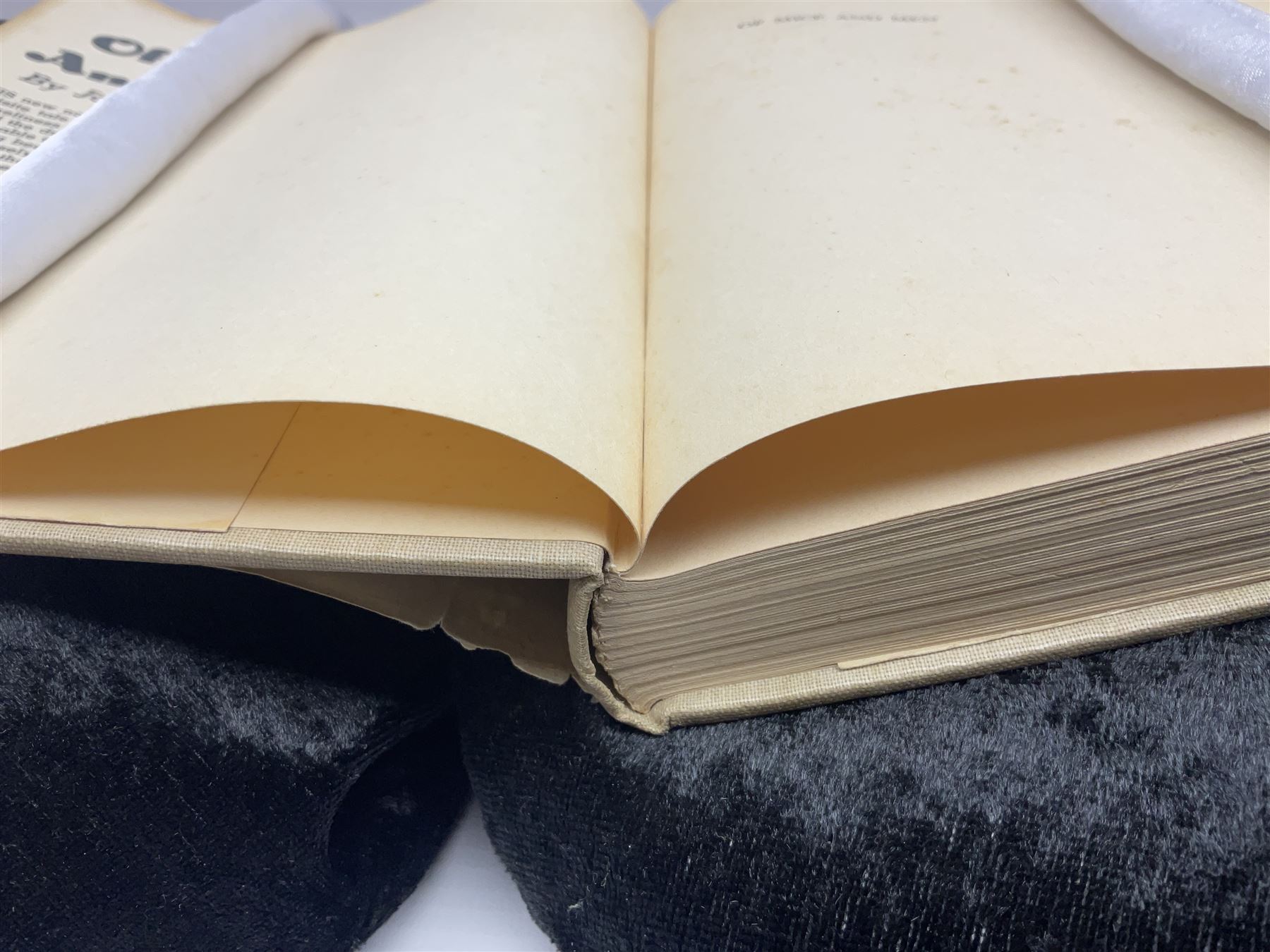 John Steinbeck; Of Mice and Men, first edition, second printing, New York: Covici Friede, 1937, 2nd printing with 'loosely' to page 9 and The Moon is Down, fist edition, Windmill Press, Surrey 1942
