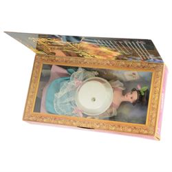 Seven Mattel Collector's Edition Barbie dolls, including Great Eras Victorian Lady, Great Eras Elizabethan Queen, Great Eras Medieval Barbie, Victorian Ice Skater, Avon Mrs PFE Albee Barbie, Hallmark Special Edition Fair Valentine, Secret of the Three Tearpdrops, five boxed