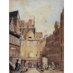 English School (19th Century): John Knox's House - Edinburgh, watercolour unsigned  20cm x 15cm