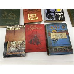 Two editions of Black Beauty by Anna Sewell - one 1899 with limp covers, the other 1915 illustrated by Lucy Kemp-Welch; seven works by Yorkshire author H.L. Gee; three novels by Patricia Highsmith; and five other books