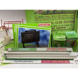 Subbuteo - Club Edition Gift Set, Scoreboard 61158, Outside Broadcast Unit 61208, TV Tower C110, part-set light weight team and further associated figures, accessories etc 