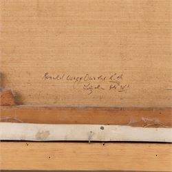 Ronald Ossory Dunlop (British 1894-1973): Figure in the Garden, oil on canvas signed 50cm x 40cm 
Provenance: private collection, purchased David Duggleby Ltd  13th June 2011 Lot 159