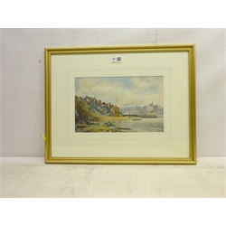  Arthur Reginald Smith (British 1872-1934): Tate Hill Sands Whitby, watercolour signed 19cm x 30.5cm  