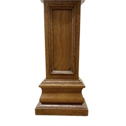 French- late19th century miniature scale longcase clock standing 13