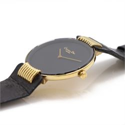 Christian Dior Bagheera Black Moon ladies gold-plated quartz wristwatch, boxed