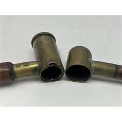 Six pairs of revolver grips;  pair of Lightwood & Son Ltd powder/shot measures in original box; and boxed Colt hammer shroud 