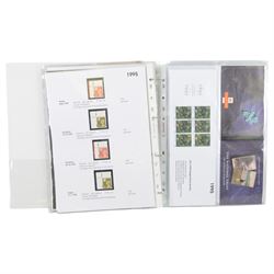 Queen Elizabeth II mint decimal stamps, mostly in presentation packs, face value of usable postage approximately 300 GBP
