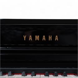 Yamaha - 'Clavinova' electric piano in black lacquered case, model number 'CLP-440' 