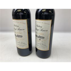 Chateau Lestage Simon 1990, Haut-Médoc, 750ml, 13% vol, seven bottles