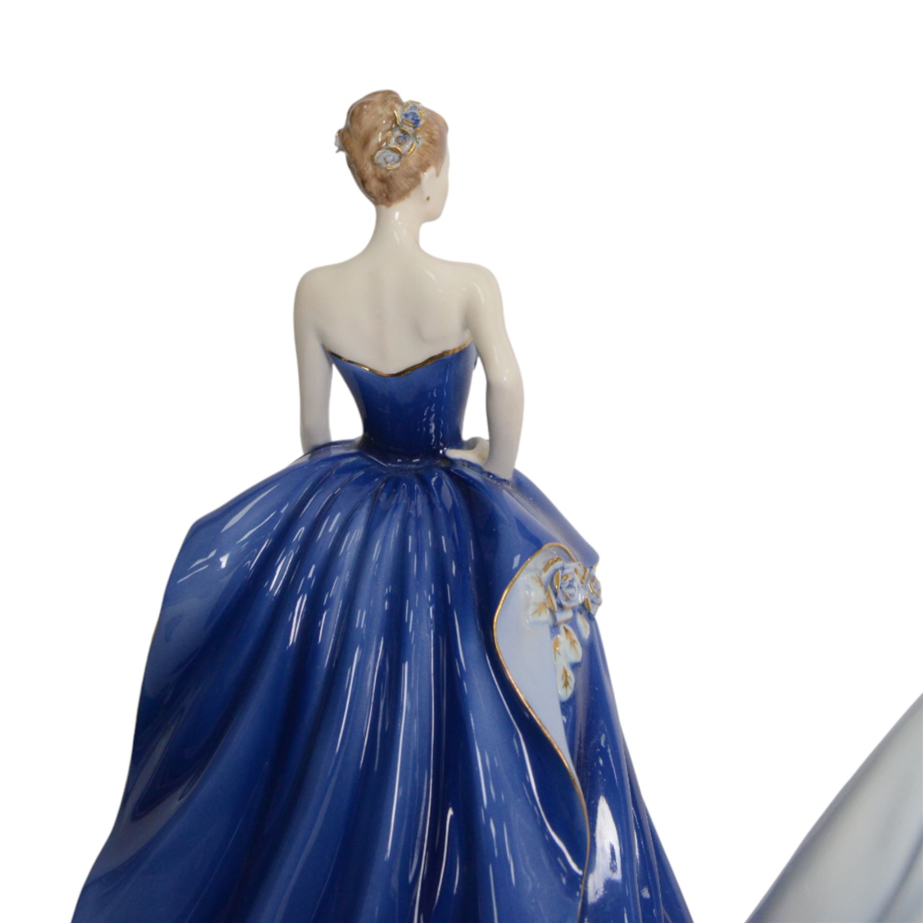 Two Coalport figures, The Dream Unfolds and The Jubilee Ball