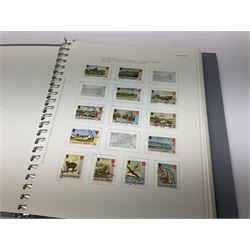 Great British and World stamps, including Queen Victoria and later GB, Ireland, Cyprus, Canada, New Zealand, Isle of Man etc, housed in eleven albums / folders, in one box