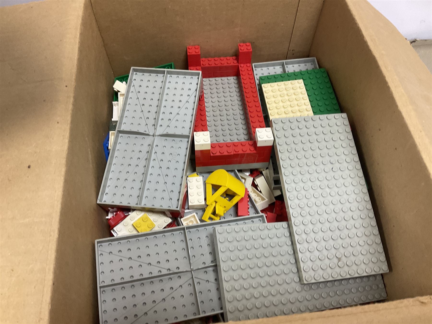 Fischer Technik/Lego/Playmobil - thirteen model building sets comprising eight Fischer Technik sets 50, 50/1, 50v, 50/2, 50+mot1 and two 50S, 50/1 add-on pack, with spare parts packs 01, 03, 05, two 22 and 30; two Lego sets comprising C107 and Lego Systems 103, part-set 870 and 970; Playmobil no.3520 set; four boxes of loose lego, various instruction manuals and a scrapbook 