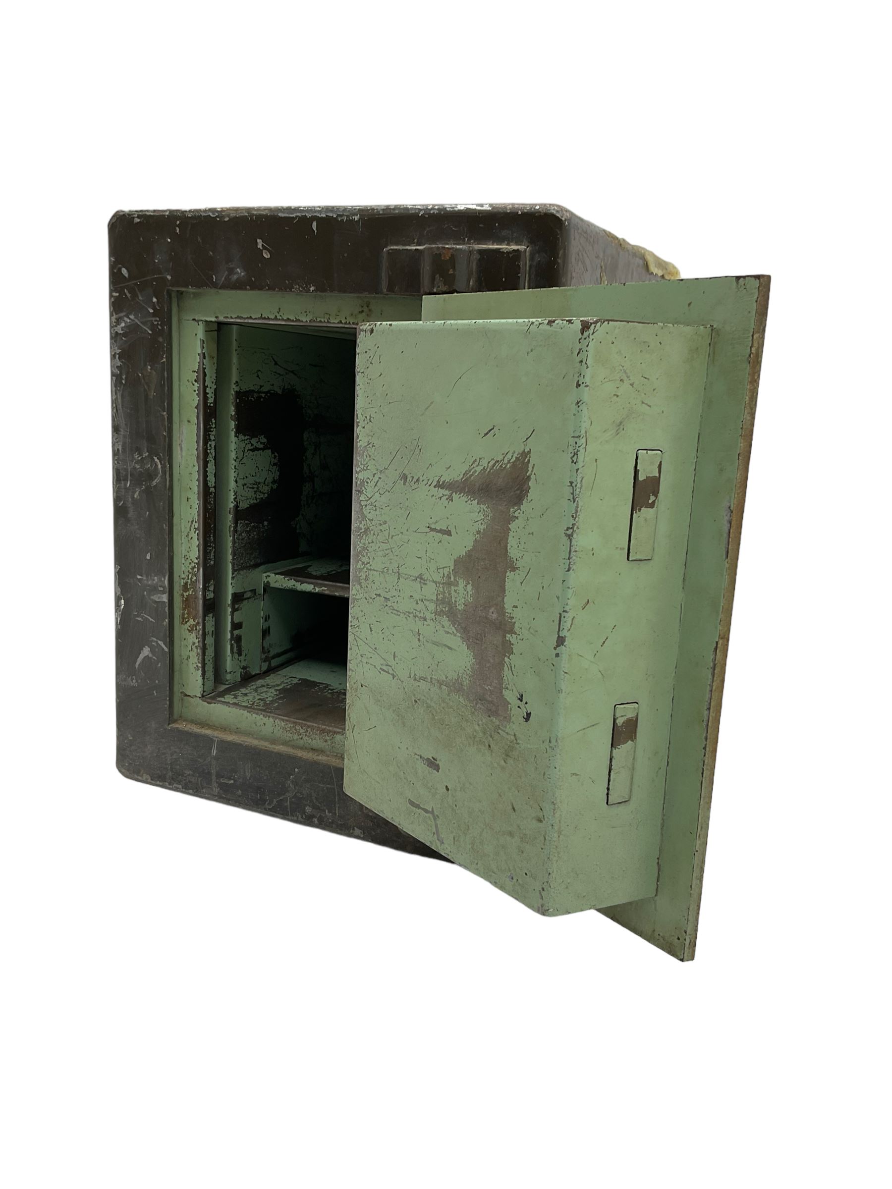 Withy Grove Stores Leeds - late Victorian cast iron safe 
