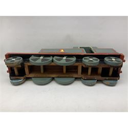Large scratch-built wooden model of Thomas the Tank Engine L82cm