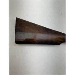 SHOTGUN CERTIFICATE REQUIRED - H Akrill of Beverly 12-bore double trigger boxlock ejector side-by-side double barrel shotgun with 66cm(26