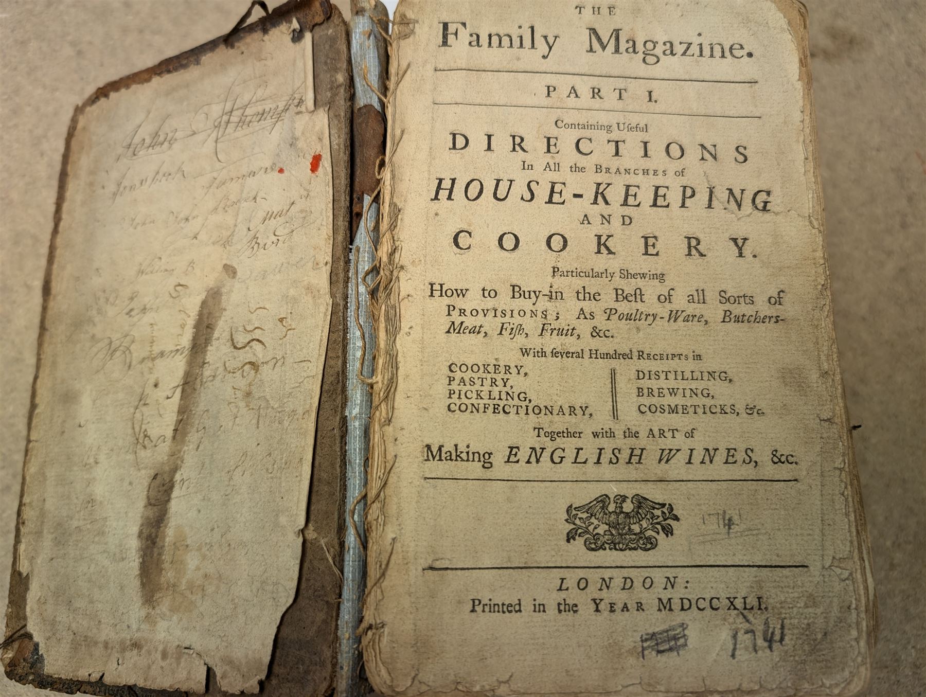 Arabella Atkyns, The Family Magazine, 1741, and Mrs Beeton's Family Cookery (2)