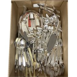 Large collection of Community cutlery South Seas pattern, together with carving set and other cutlery 