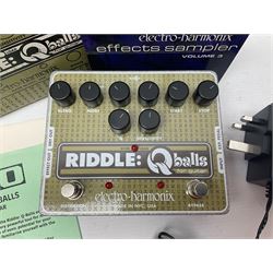 Electro Harmonix Riddle Qballs guitar pedal, boxed 