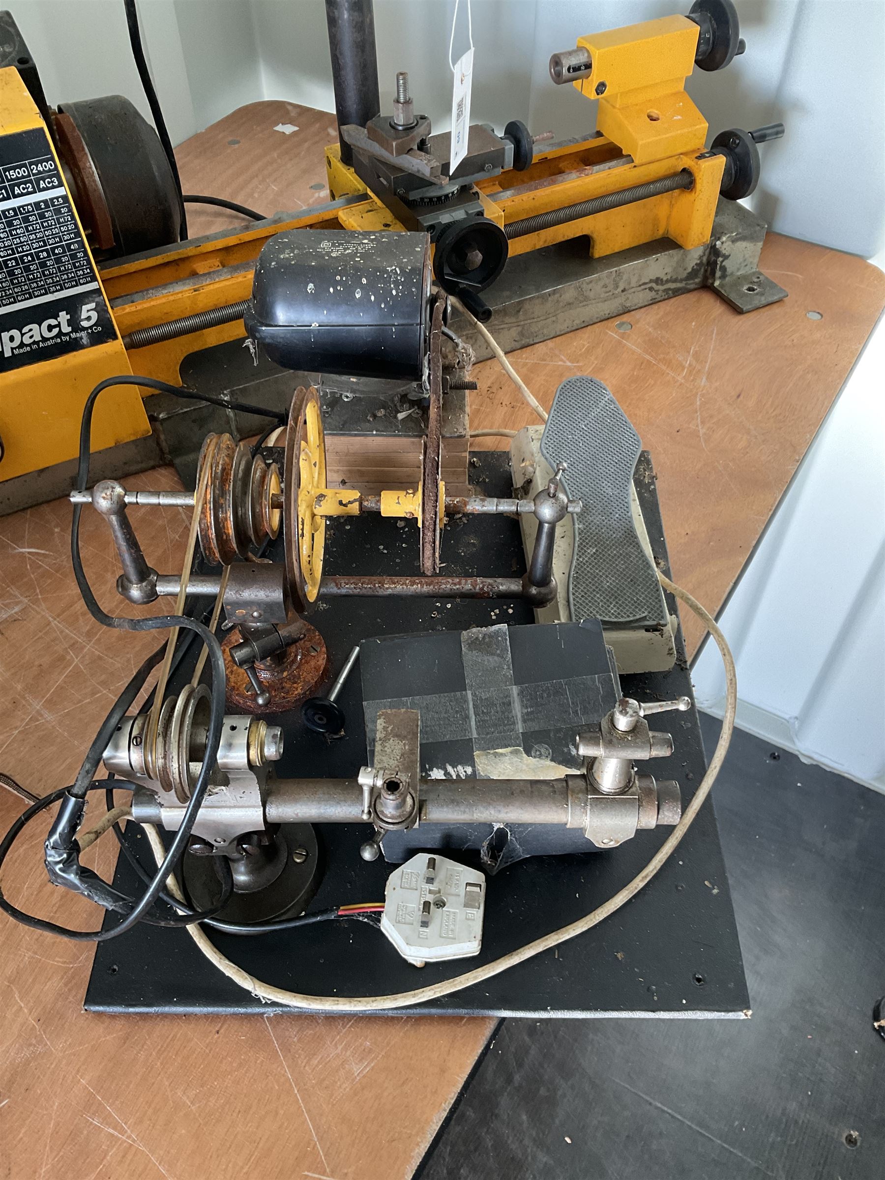 ''EMCO compact 5 '' lathe And '' lorch Schmidt'' mini lathe . - THIS LOT IS TO BE COLLECTED BY APPOINTMENT FROM DUGGLEBY STORAGE, GREAT HILL, EASTFIELD, SCARBOROUGH, YO11 3TX