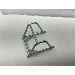 Two Minichamps limited edition Valentino Rossi Collection 1:12 scale die-cast motorcycles - Honda NSR500 Valentino Rossi Team Nastro Azzurro GP Donington 2000 with rider; and Honda NSR500 Valentino Rossi Team Azzurro GP Mugello 2001 Dirty Version; both boxed (2)