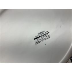 Collection of Midwinter dinnerwares, including casserole dish, meat platter, etc together with Denby Arabesque pattern teapot, casserole dish and oven dish