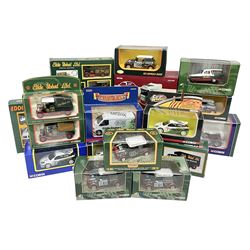 Corgi Eddie Stobart- eighteen die-cast promotional models including commercial and rally vehicles, sets etc; all boxed (18)