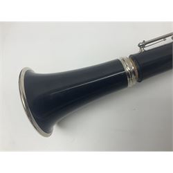 Yamaha 26II five-piece clarinet, serial no.027761; in fitted case with accessories