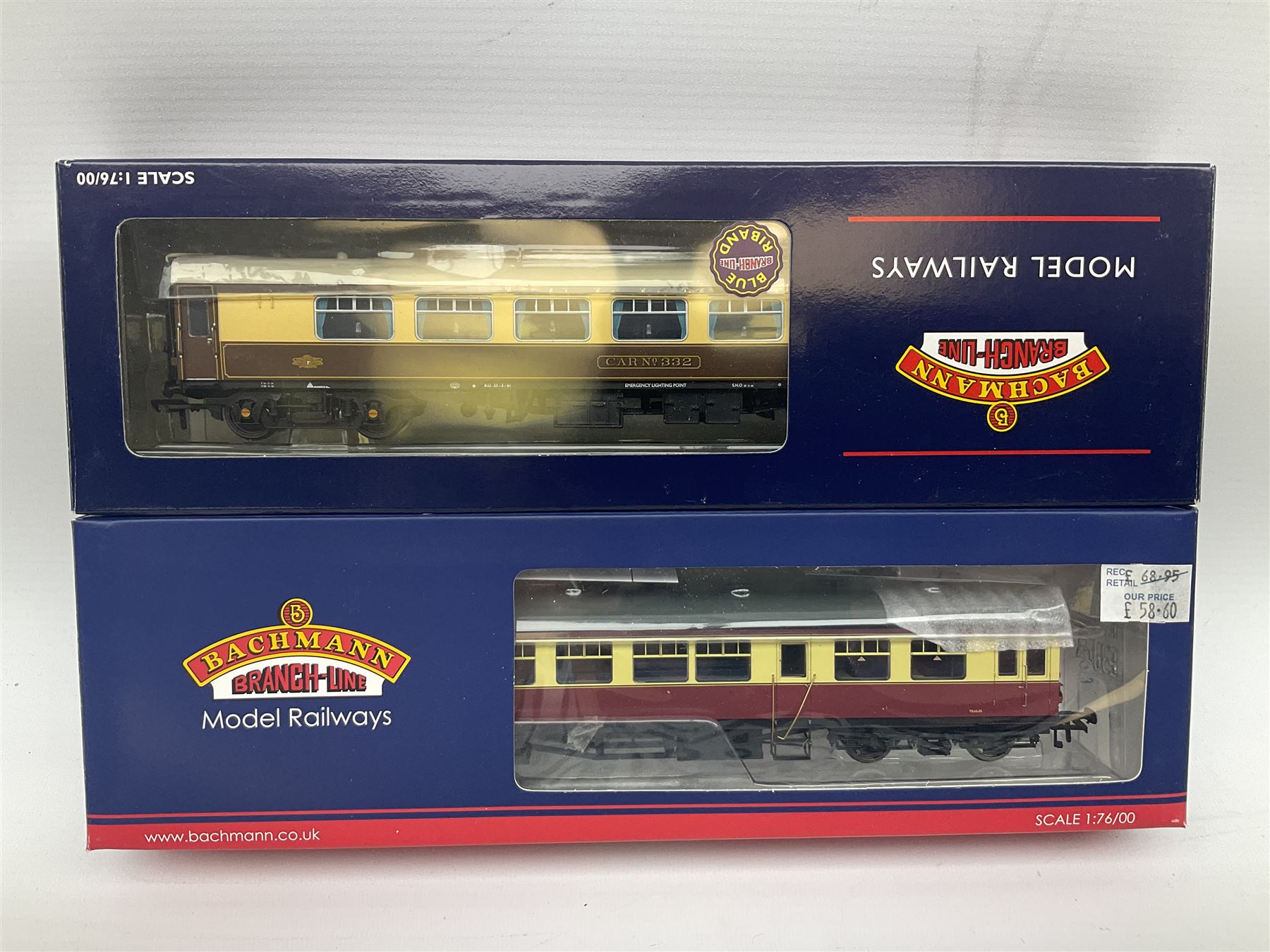 Bachmann Branch Line 00 Gauge Coaches To Include MK1 Corridor SK 