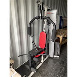 Weider pro 4000 multi gym with accessori