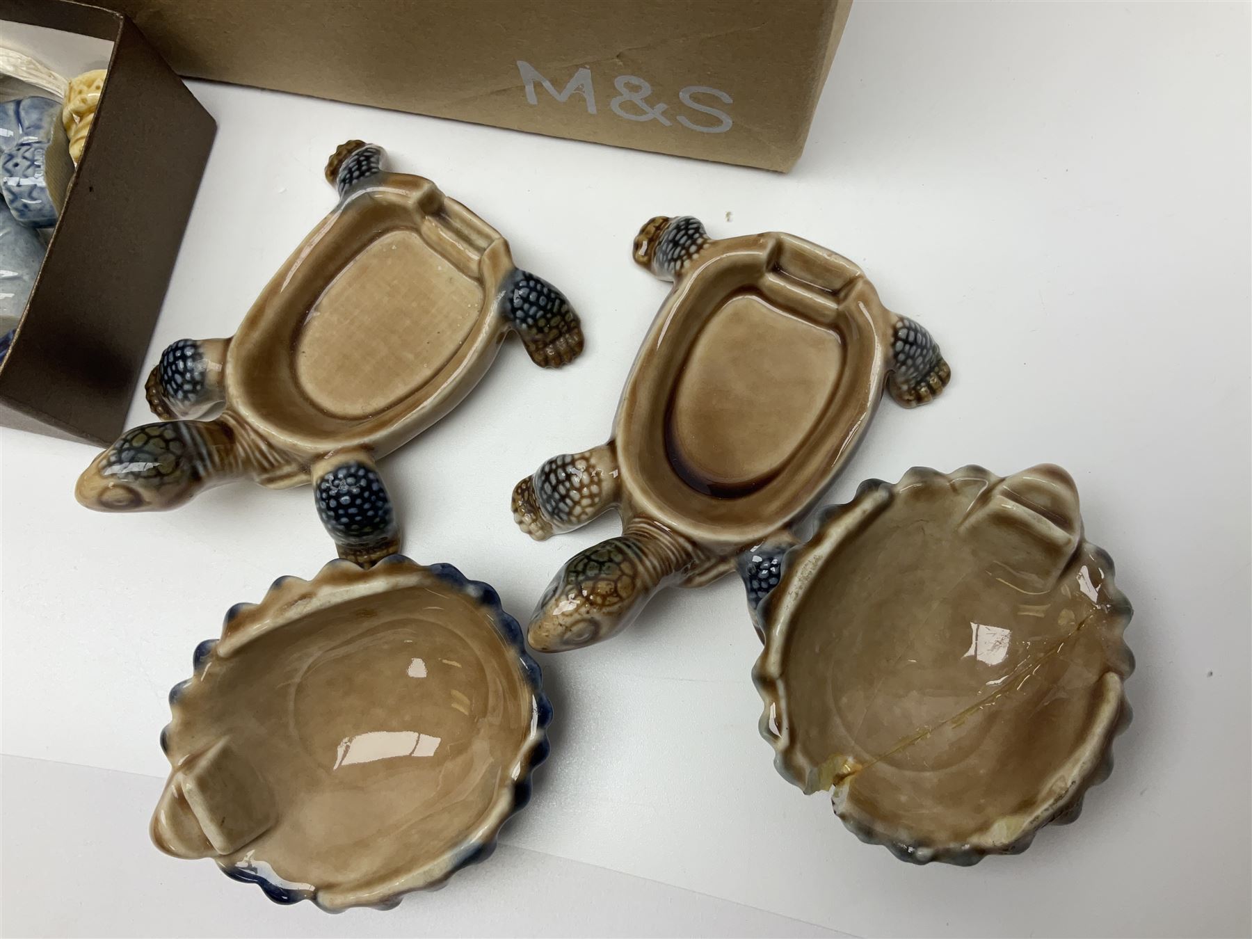 Large collection of Wade Whimsies and other similar animal figures 