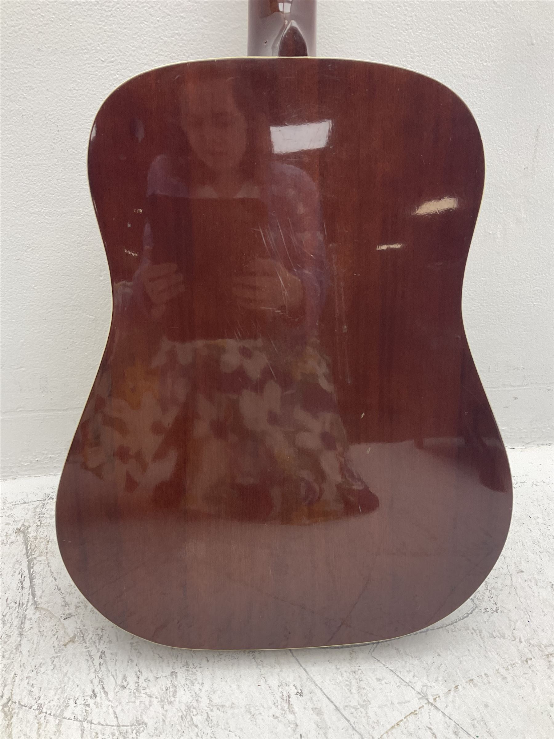 Grant Model No.W-220L twelve-string acoustic guitar with mahogany back and ribs and spruce top L109cm