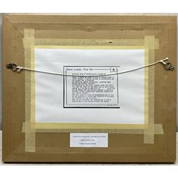 Frank Henry Mason (Staithes Group 1875-1965): Shipping off the Coast, possibly St Andrews, watercolour heightened in white signed 15cm x 23cm