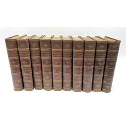 Chambers's Encyclopaedia.1901 New Edition. Ten volumes. Uniformly bound in half leather with marbled edges (10)