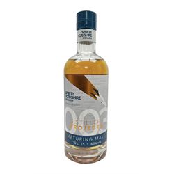 Spirit of Yorkshire Distillery, distillery projects maturing malt, project number 3, limited edition 254/2000, 70cl, 46% vol