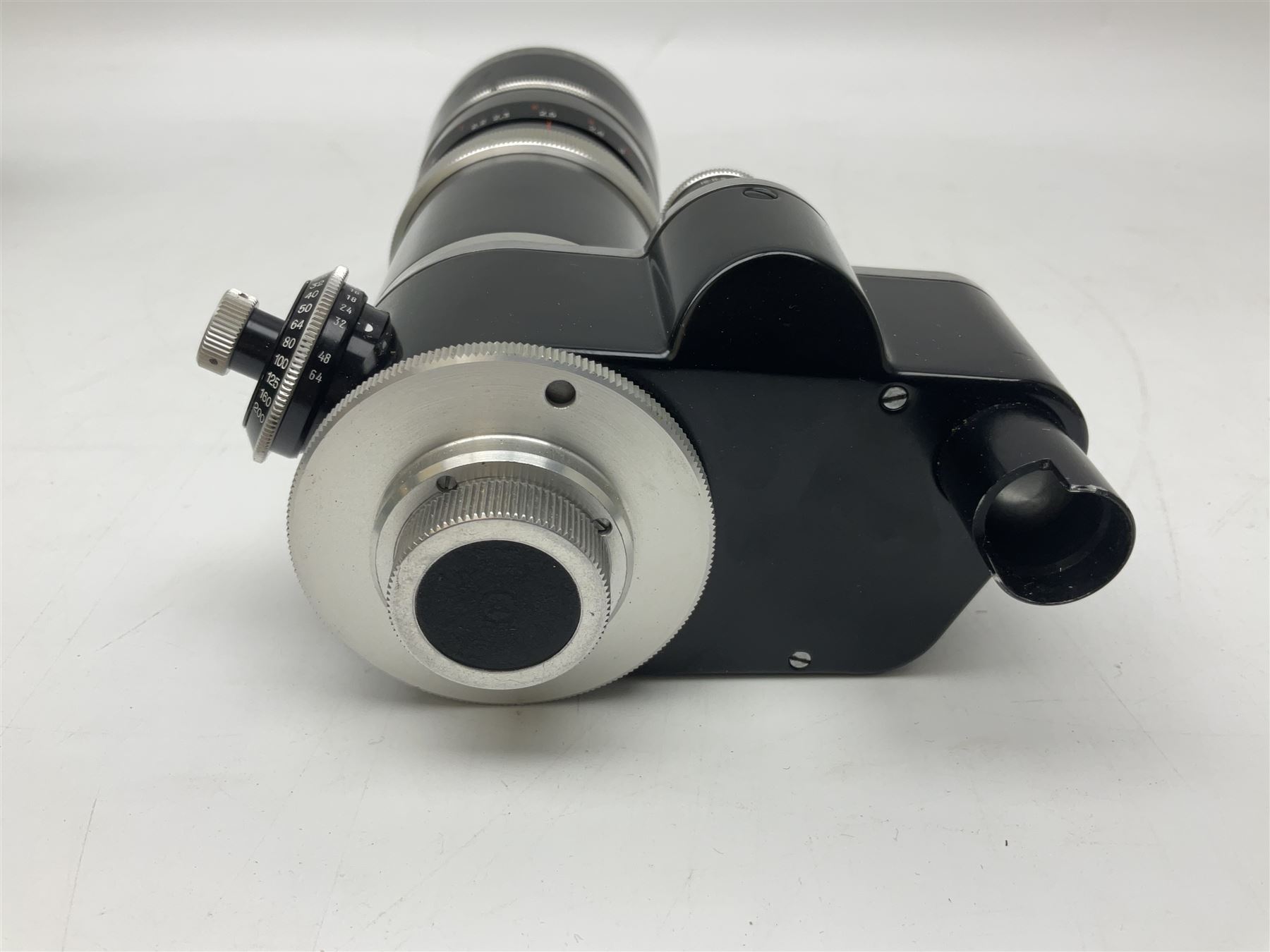 Kern Paillard Vario Switar OE 1:2.5 f=18/86mm' lens, serial no. 1108068 in wooden case  