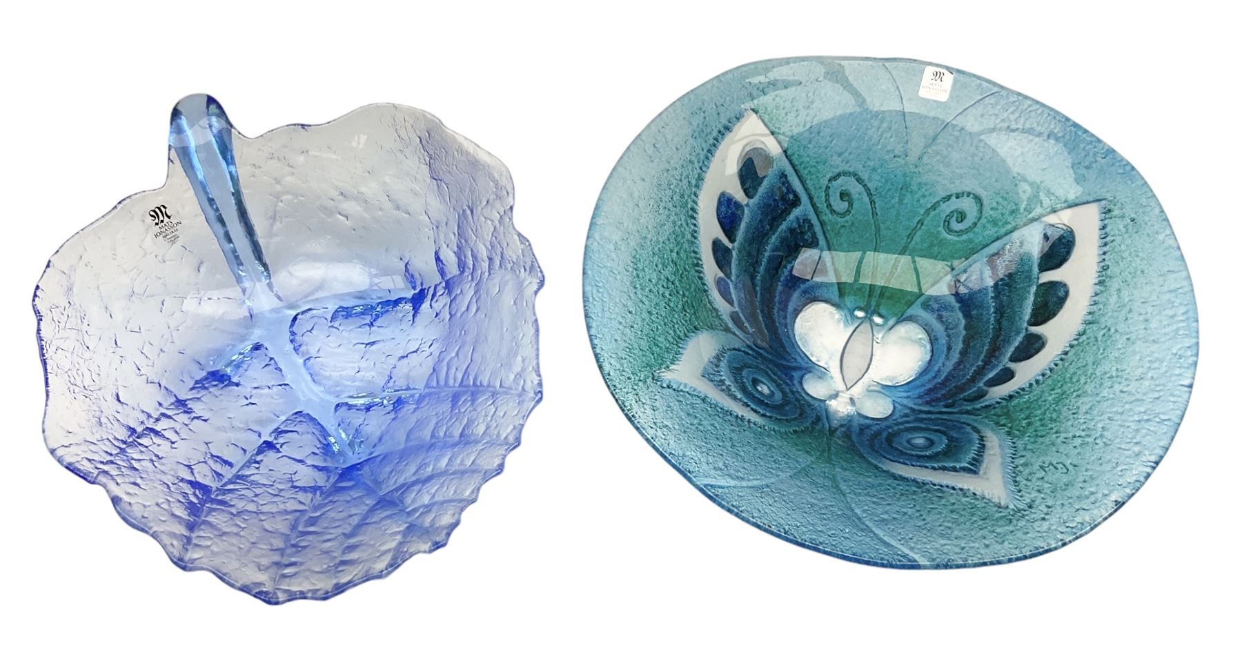 MATS JONASSON MALERAS SWEDEN ガラス Limited Edition (95⁄299) Crystal Art Glass Masq by Swedish Glass Artist  Mats Jonasson for Maleras