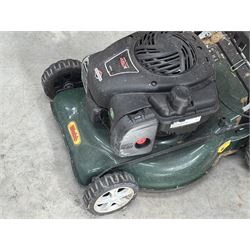 Webb petrol lawnmower, with Briggs & Stratton 450E engine