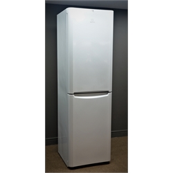  Indesit DBIA 344 F fridge freezer, W60cm, H200cm, D63cm (This item is PAT tested - 5 day warranty from date of sale)  