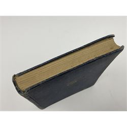 Hitler Adolf: Mein Kampf. Unexpurgated edition. Two volumes in one. 1942. English text. Blue cloth/gilt covers.