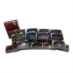 Thirty Atlas Editions Grand Prix Legends of Formula 1 diecast racing cars, all boxed, together with associated magazines 
