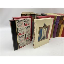 Folio Society; twelve volumes, comprising Hemingway; Short Stories, Henry Fielding; Joseph Andrew, Baroness Orczy; The Scarlet Pimpernel and nine volumes by Thomas Hardy (12)