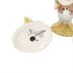 Royal Doulton Snow White and the Seven Dwarfs, all with boxes 
